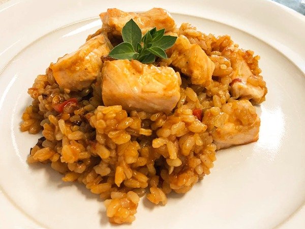Arroz con pescado