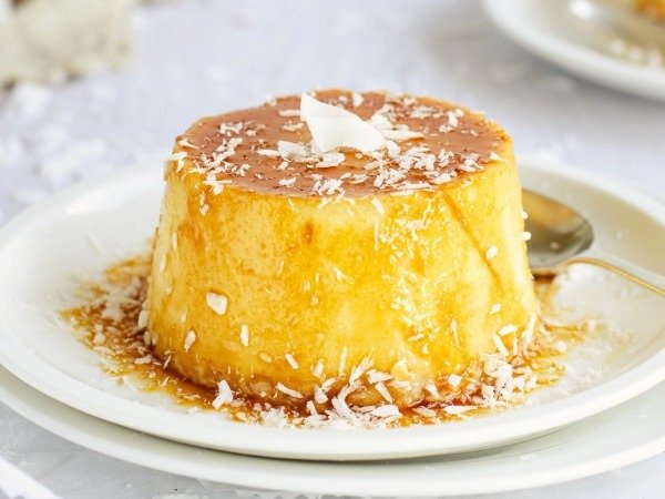 Flan de coco