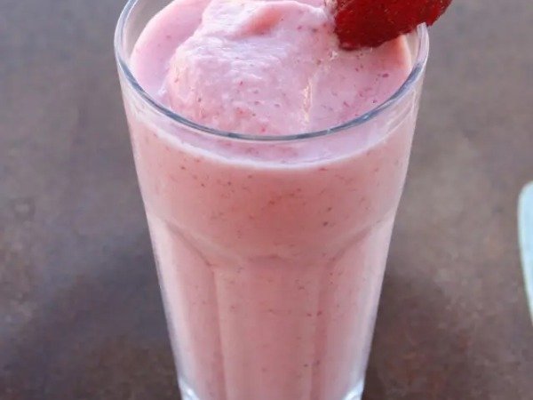 Batido de fresa
