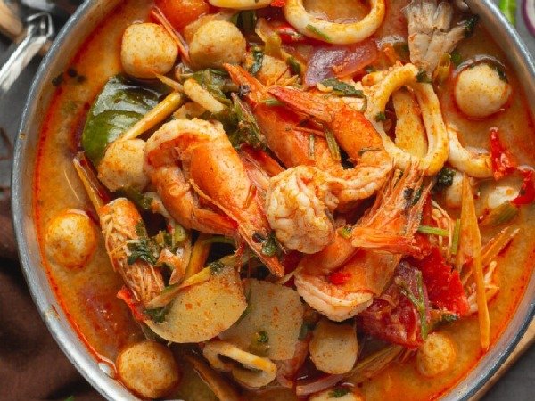 Sopa de mariscos